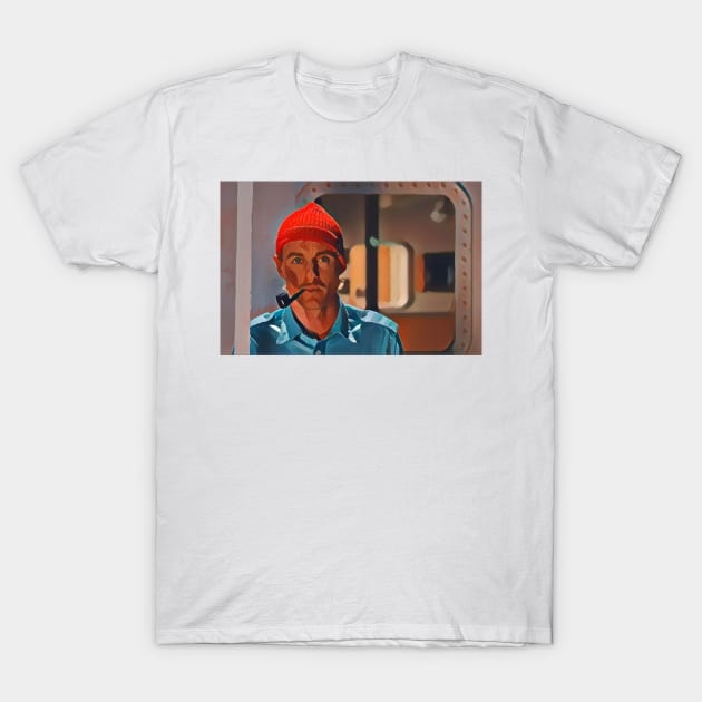 The Life Aquatic with Steve Zissou Ned T-Shirt by Chelsea Seashell